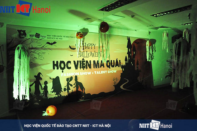 Lễ hội Halloween nhiều màu sắc tại NIIT-ICT Hà Nội